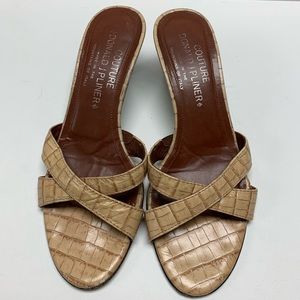 Couture Donald J Pliner slip on heels